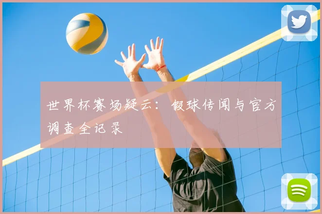 世界杯赛场疑云：假球传闻与官方调查全记录