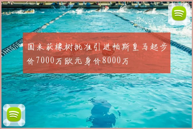 国米获橡树批准引进帕斯皇马起步价7000万欧元身价8000万