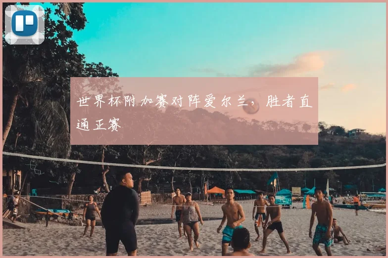 世界杯附加赛对阵爱尔兰，胜者直通正赛